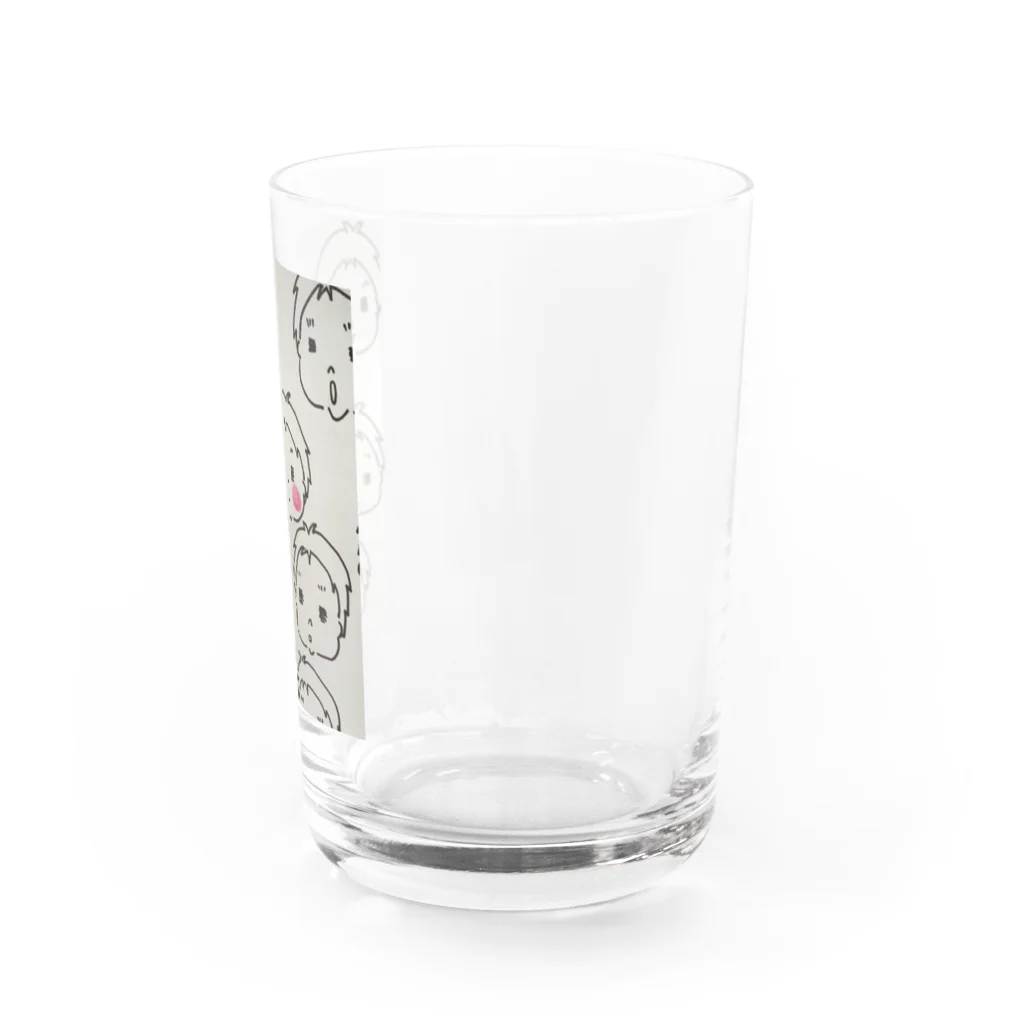 かぉの赤ちゃんタケルくん Water Glass :right