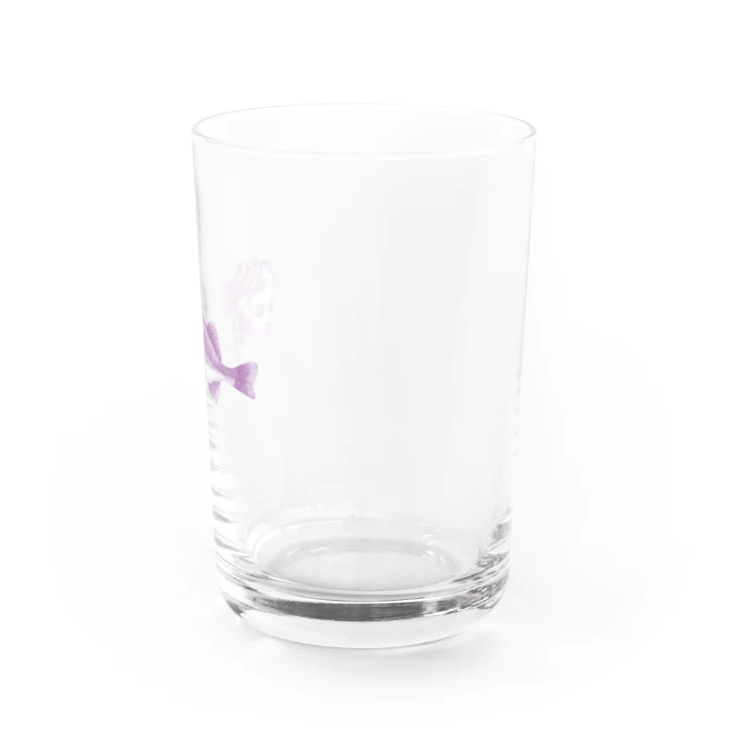 MISHA×ARTS (ミーシャアーツ)の人魚 グラス (エレガントラベンダー)  Water Glass :right