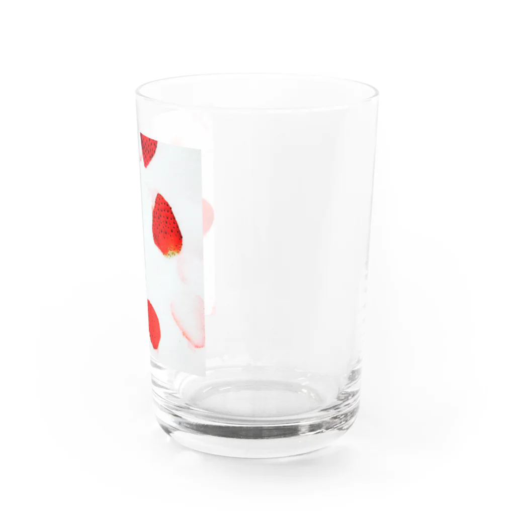 ⊿あべみな🍓ストロベリーロマンス🍓🍓の苺推しフルーツ Water Glass :right