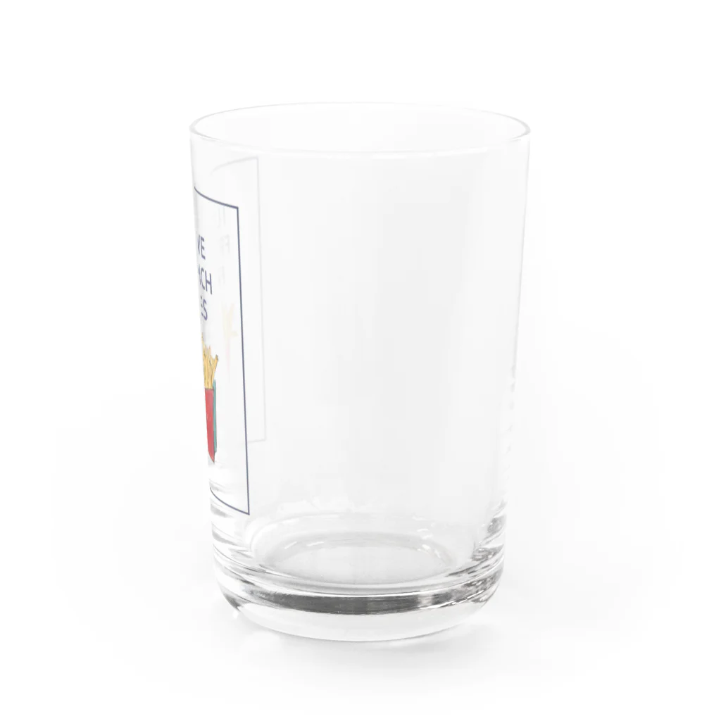 NATSUYA TAKASAKIのI LOVE FRENCH FRIES Water Glass :right