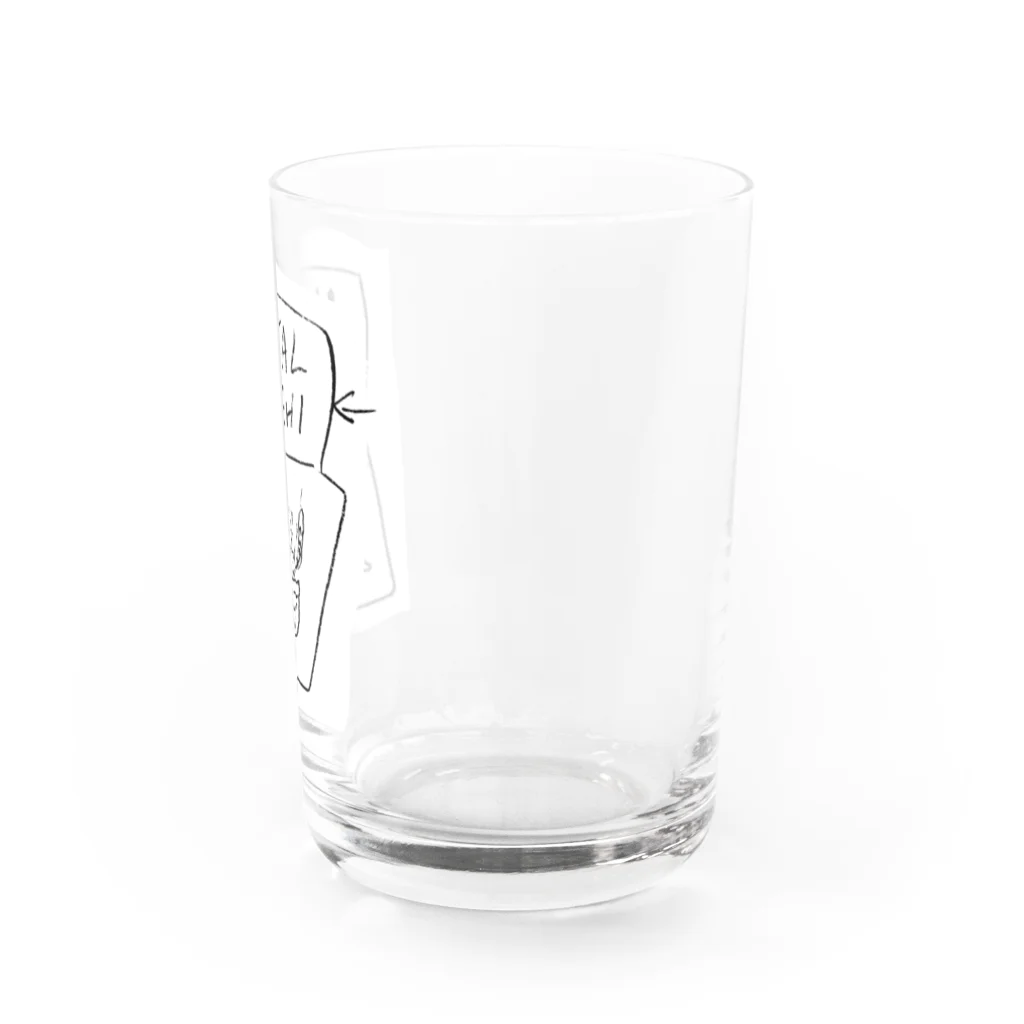 高円寺メタルめし のMETAL MESHI CAT Water Glass :right