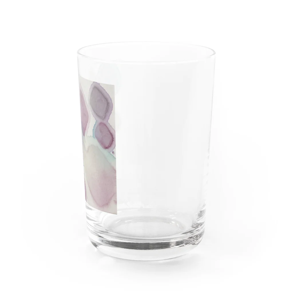 もちもちポメラニアンのにじみダイヤ Water Glass :right