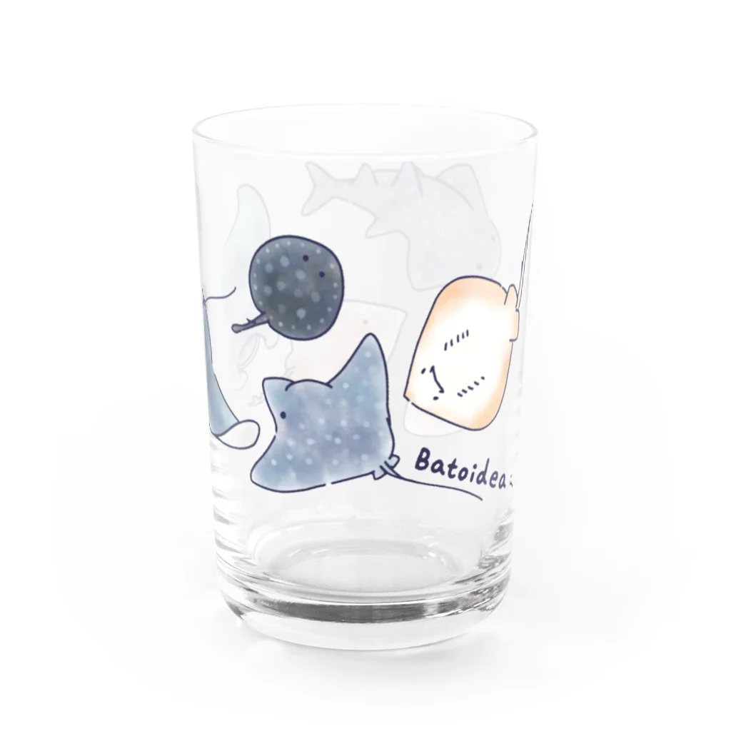 へんにゃり鮮魚店のエイさんのなかまたち Water Glass :right