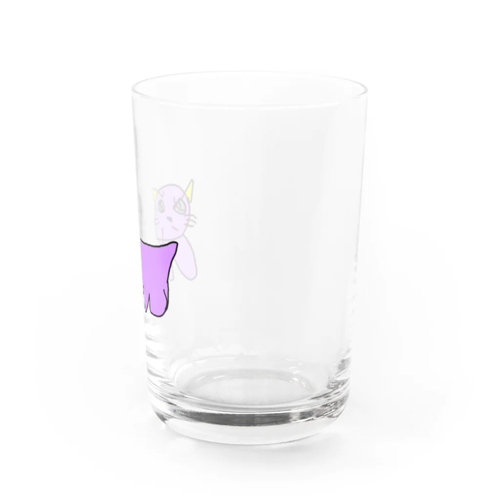 ʕ•̫͡•ʔのねこ Water Glass :right