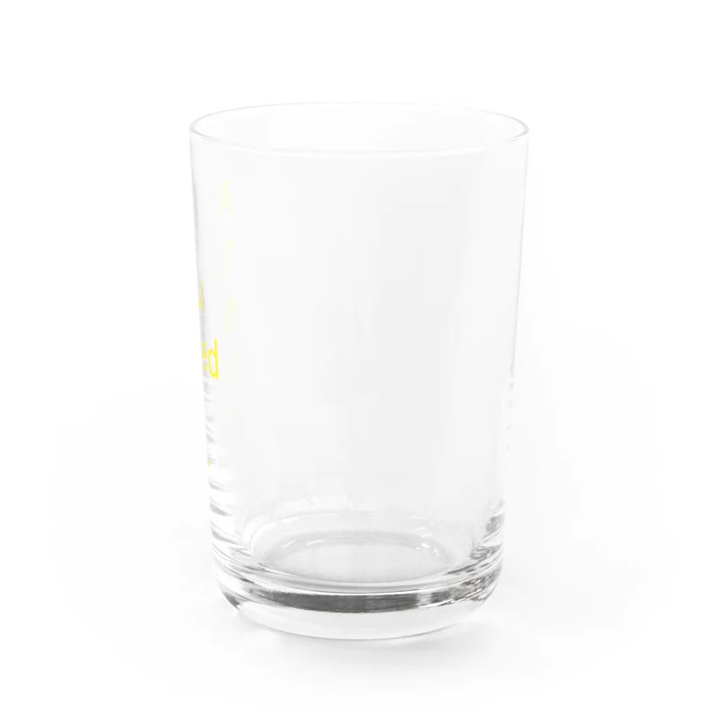 feal のAll You Need Is Pie -yellow Water Glass :right