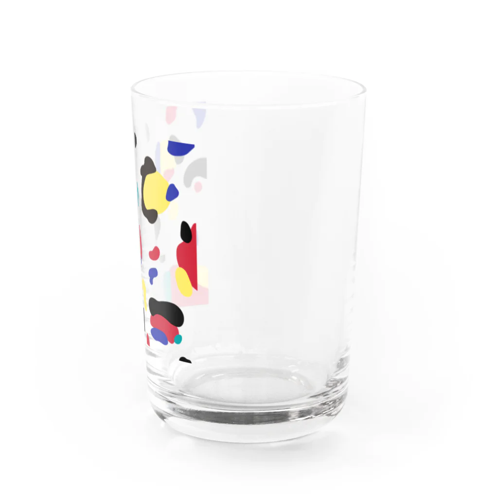 ワタシvsのpop leopard Water Glass :right