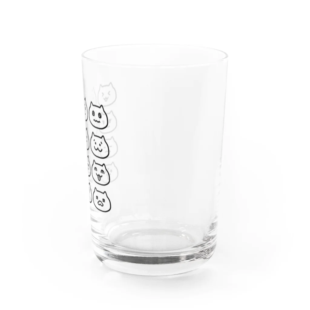 ぽりーの集まりねこたち Water Glass :right