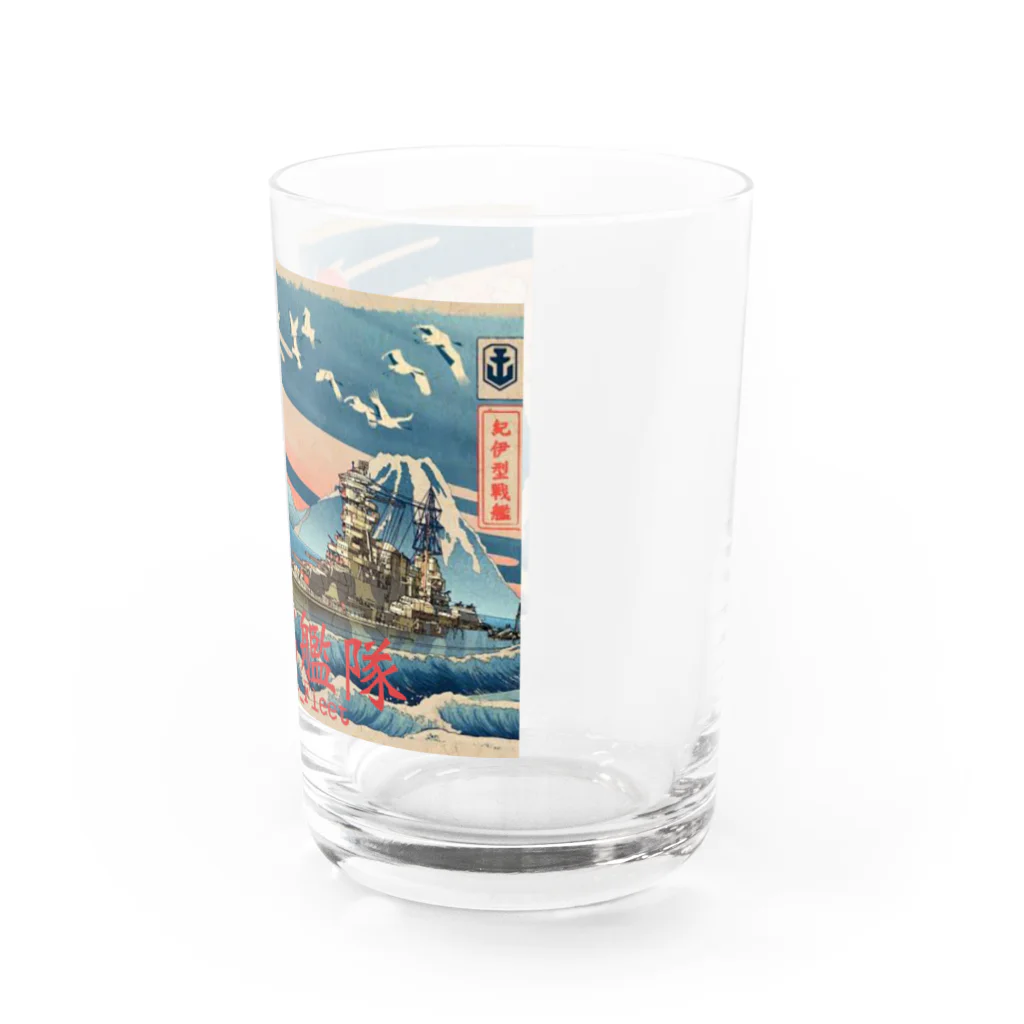 RISIN艦隊オフィシャルショップの日之出艦隊(紀伊) Water Glass :right