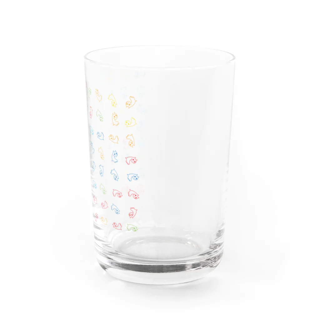 ryu-gのからふるねこ! Water Glass :right