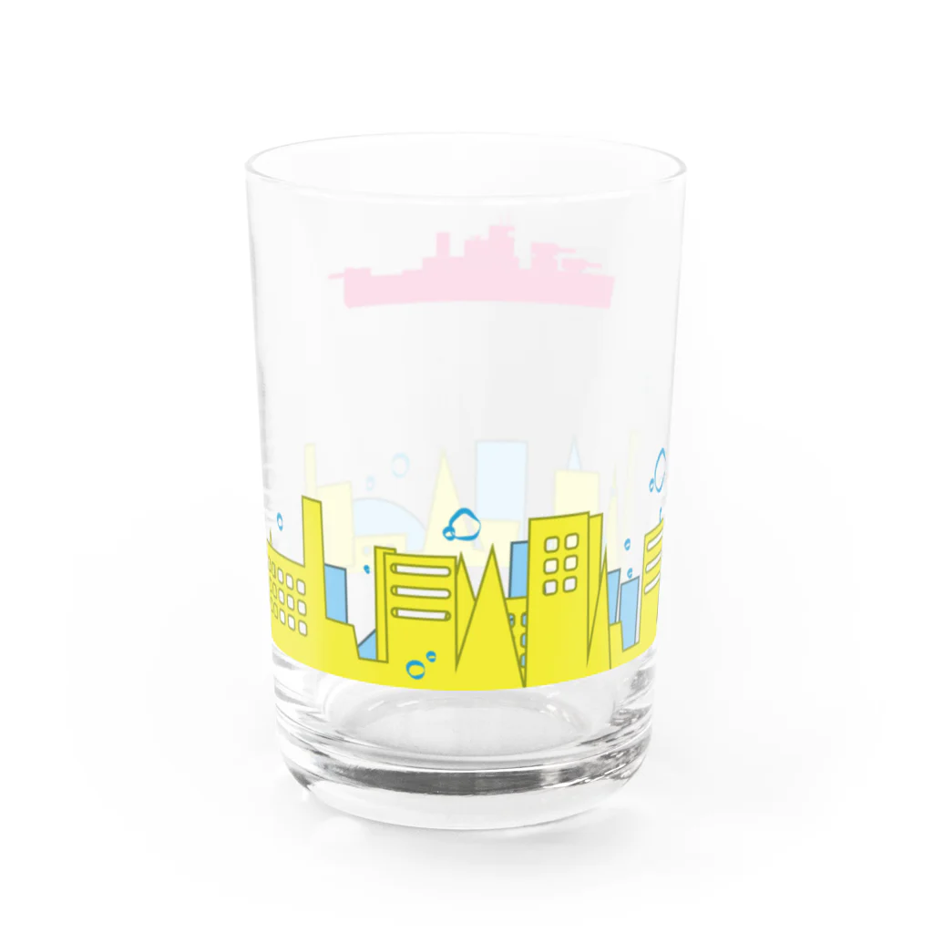 新都心中央評議機関の売店の浸水グラス Water Glass :right