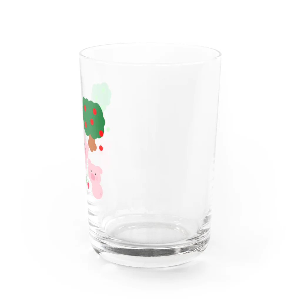 yukimalのこぶたちゃんに見つかった Water Glass :right