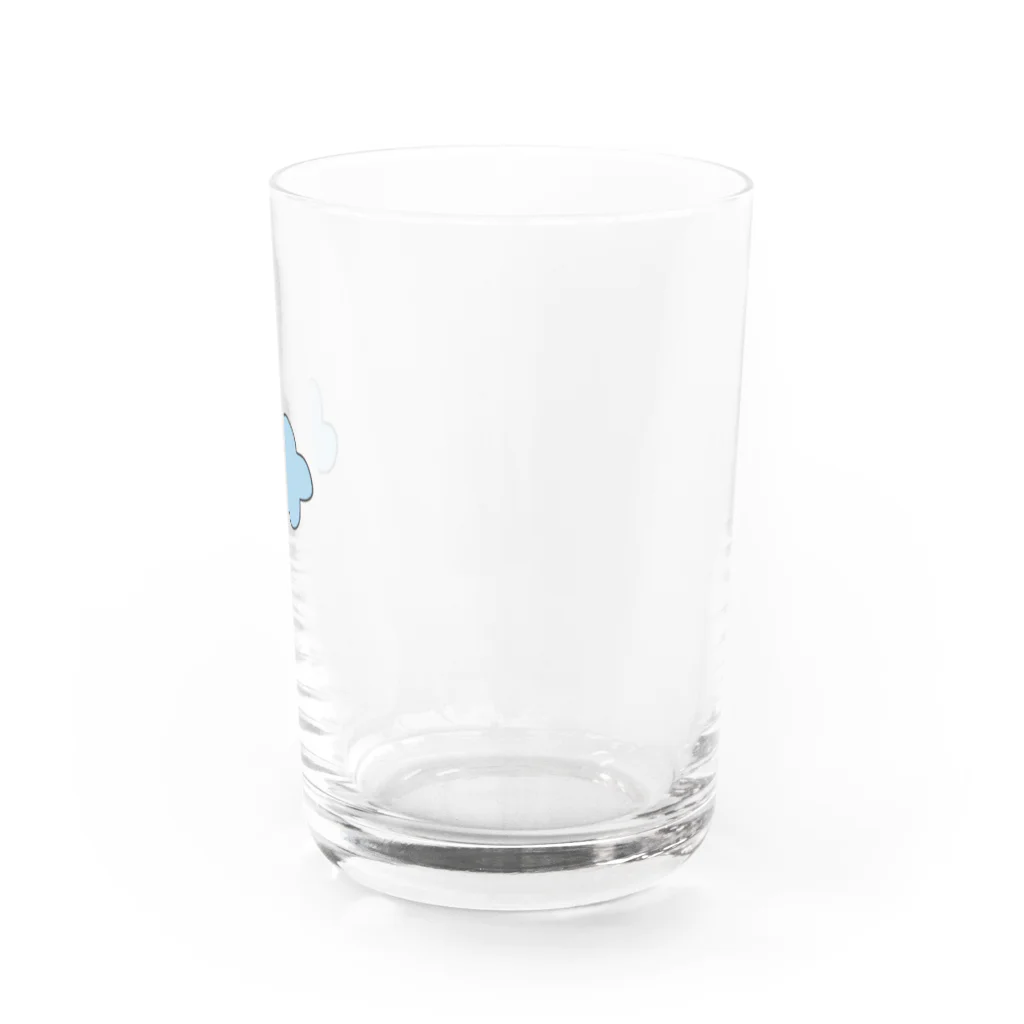 suuuuuga_rのいたずらクラウドくん Water Glass :right