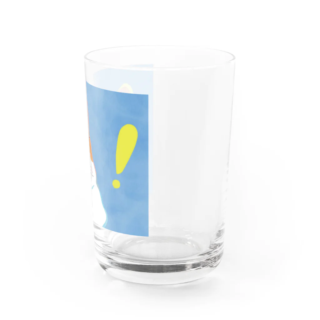 コヌイのアトリエの驚くねこ Water Glass :right