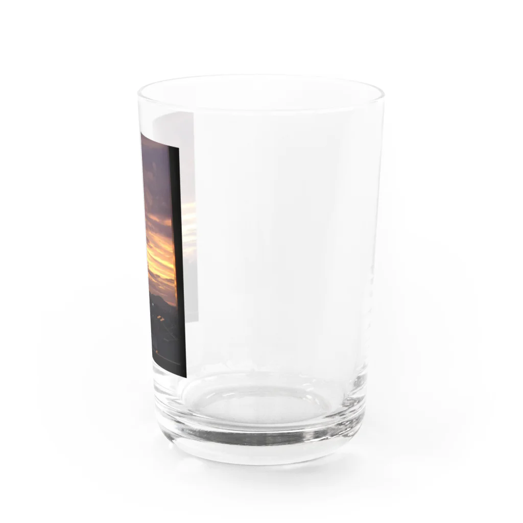 Nao Sakamoto Abeの情熱&black sunset  Water Glass :right