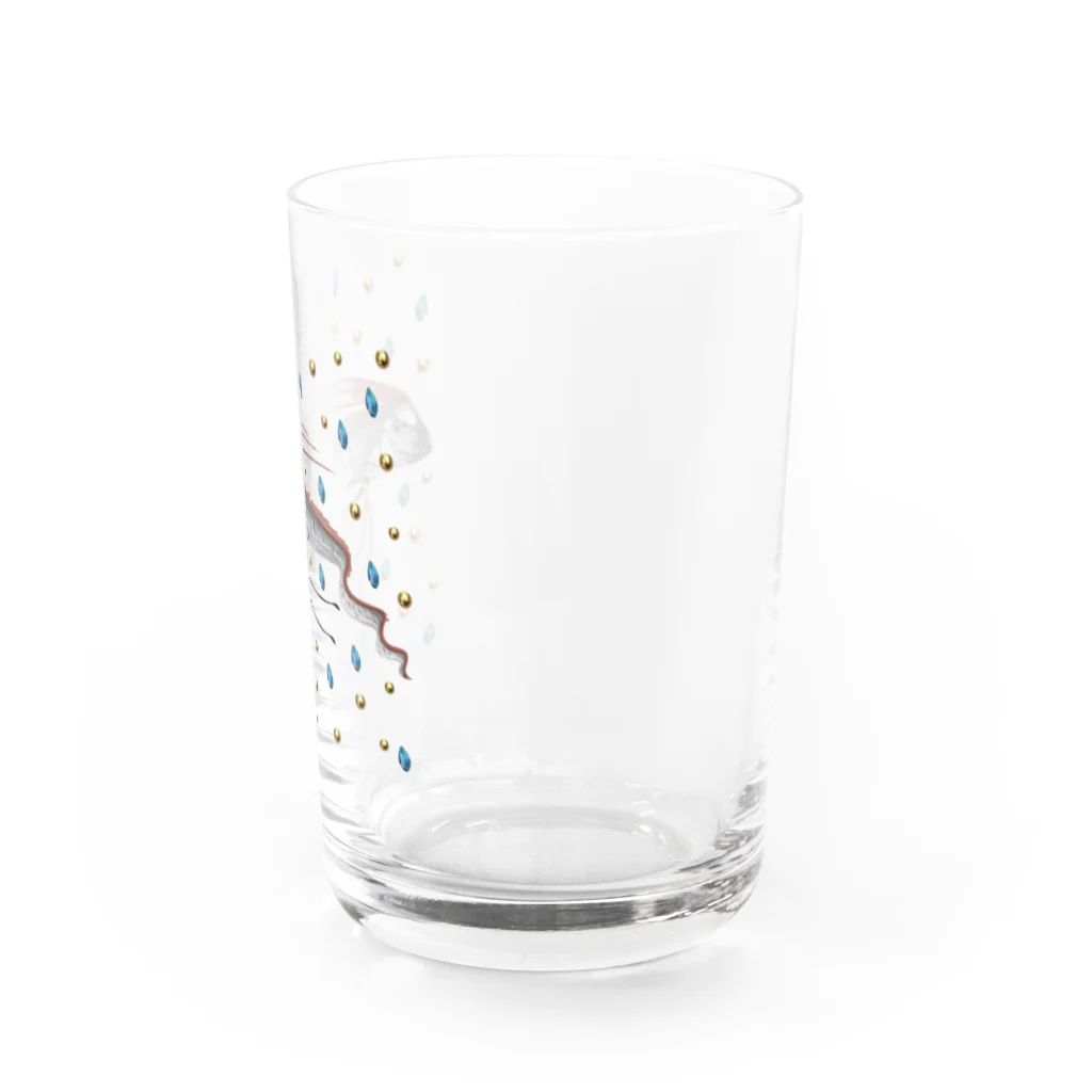 A Tのリュウグウノツカイ宝石 Water Glass :right