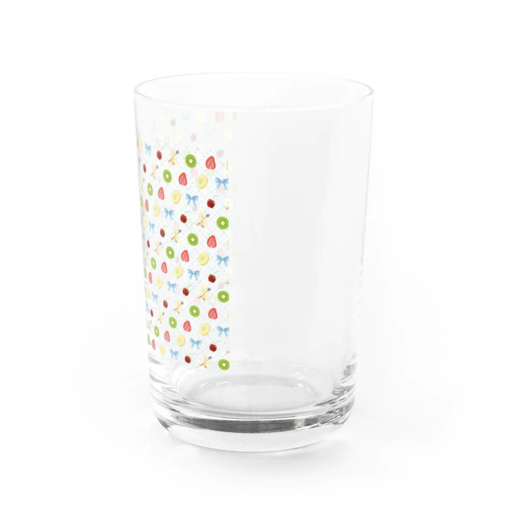 佐山くまのしろくまパーラー Water Glass :right