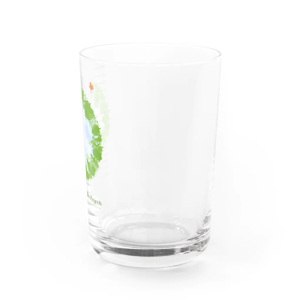 Gutchee ProjectsのGreen message_tsc01 Water Glass :right