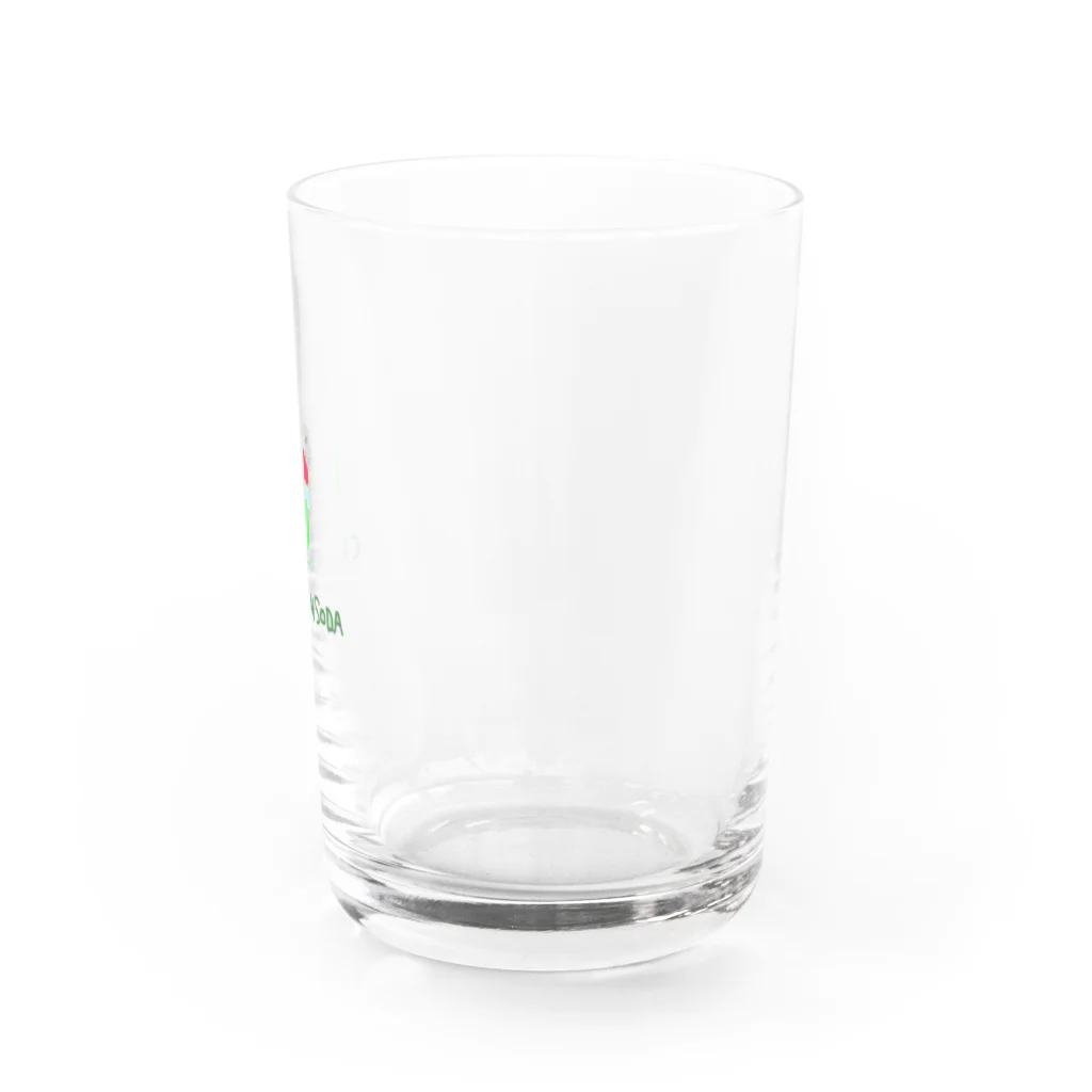 _mojuu-3のcream soda Water Glass :right