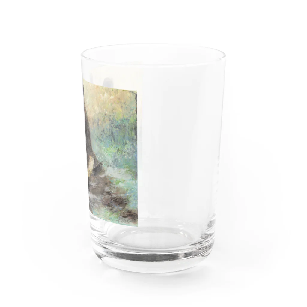 松井 翼 /  Tsubasa Matsuiの熊の水浴び Water Glass :right