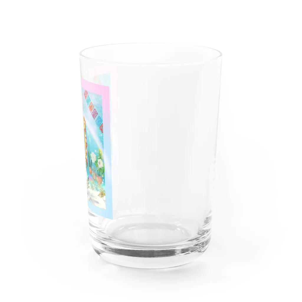 lumphini_Ako の海のなかのマリアさま Water Glass :right