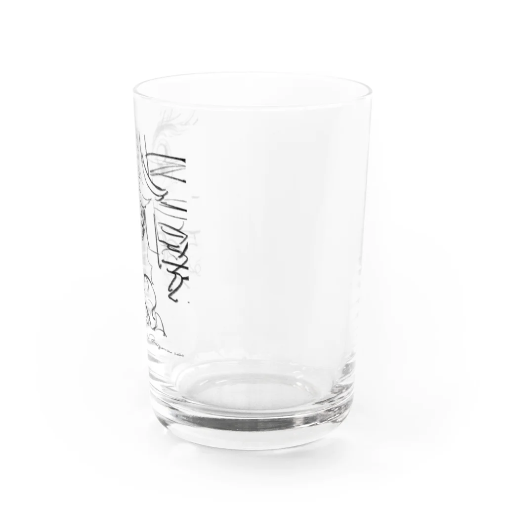 木川みくのCroquis series no.01 Water Glass :right