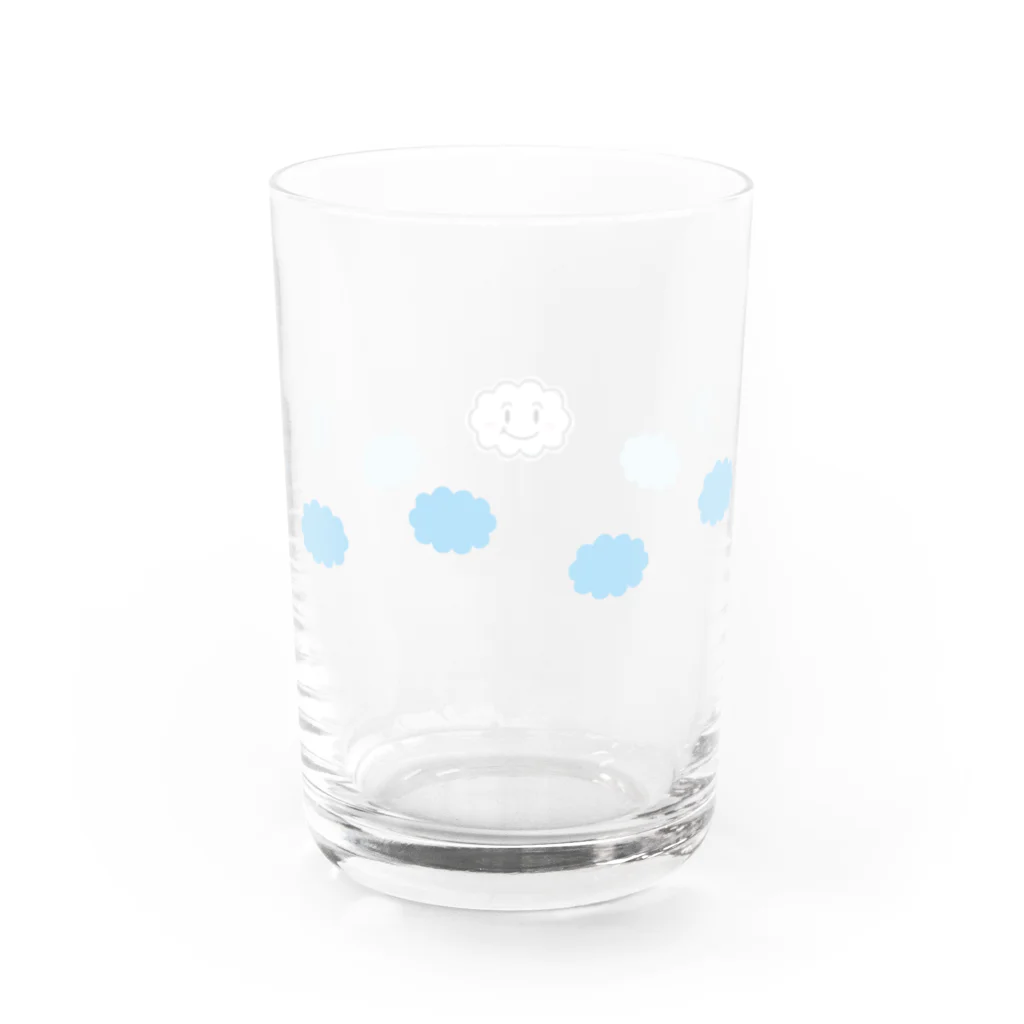 サトウミユキのくもくんグラス Water Glass :right