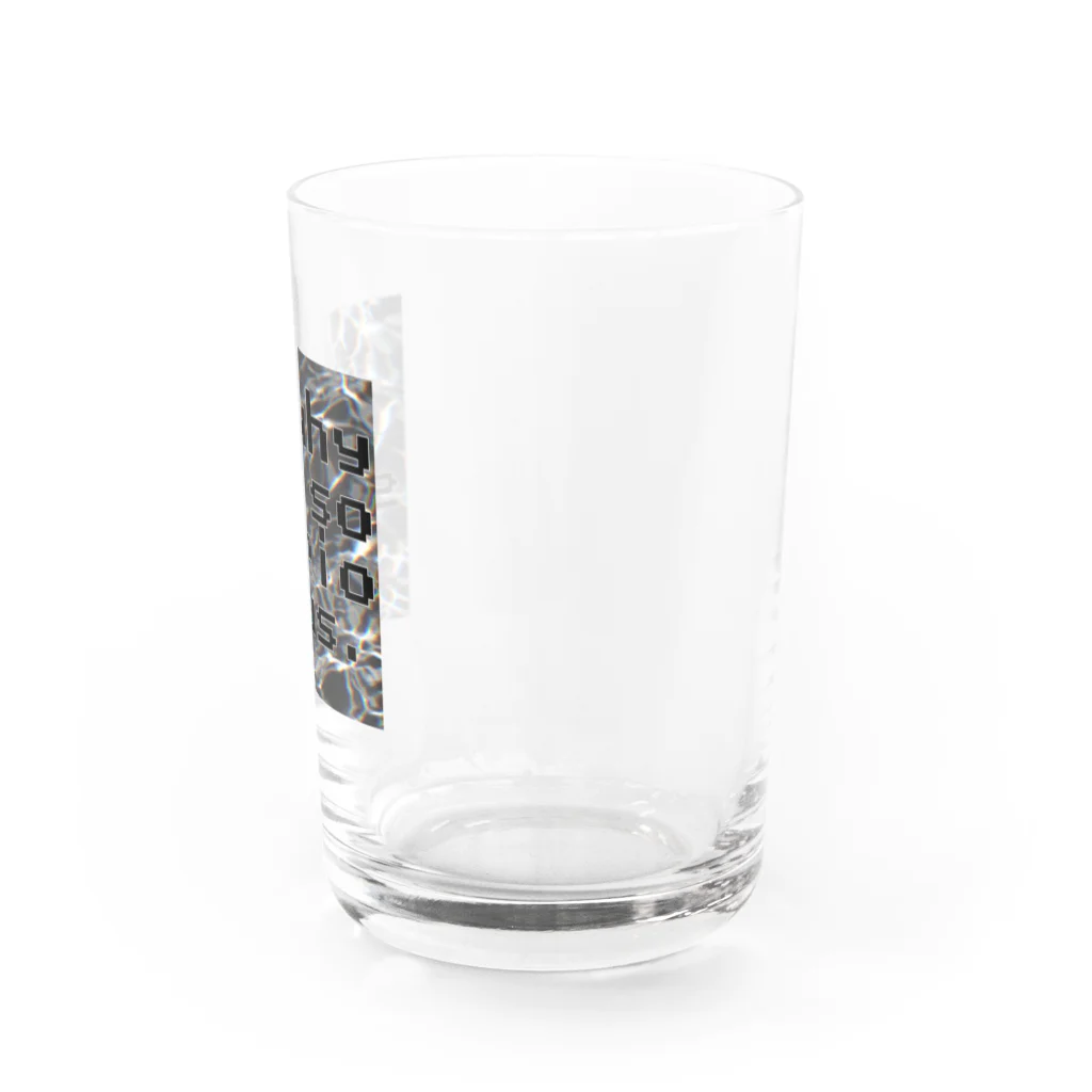 QB🦖の真剣_s Water Glass :right