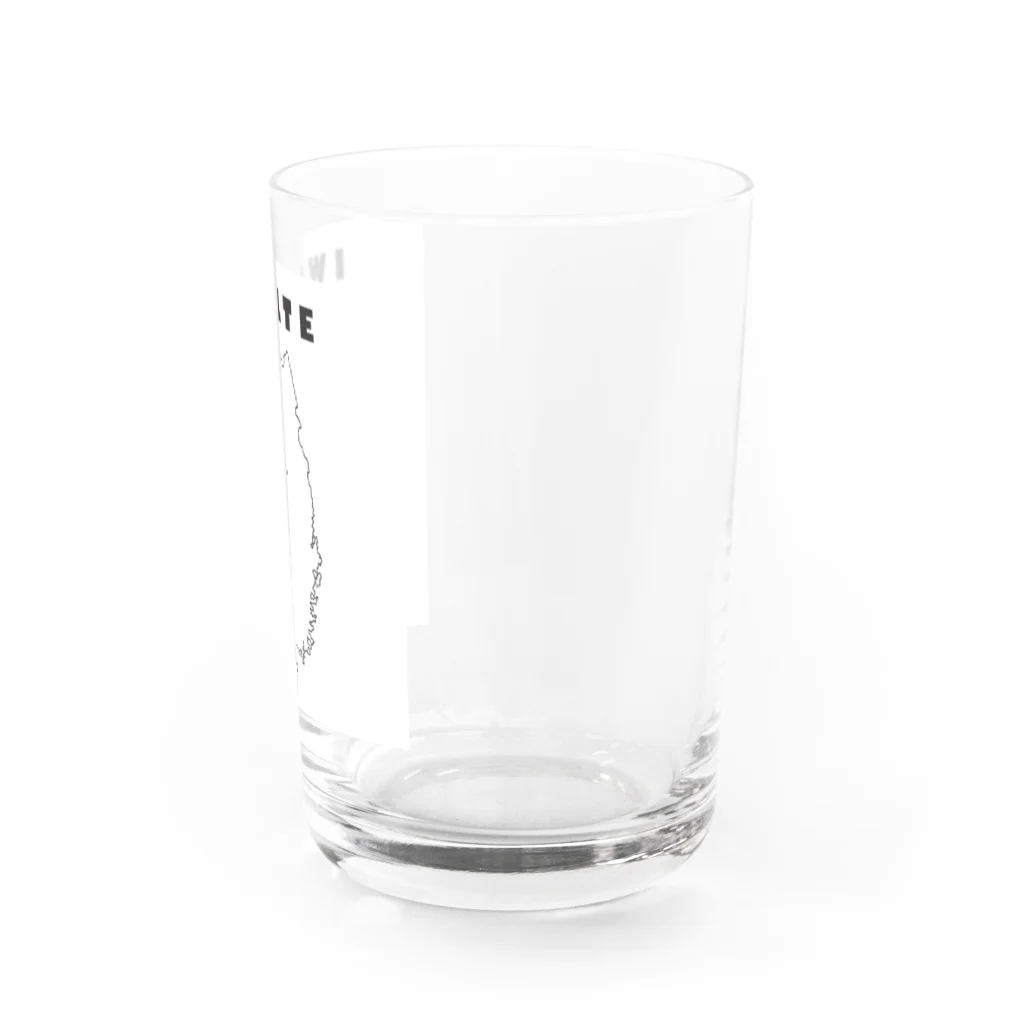 MorrissのIWATE （ゼロ） Water Glass :right