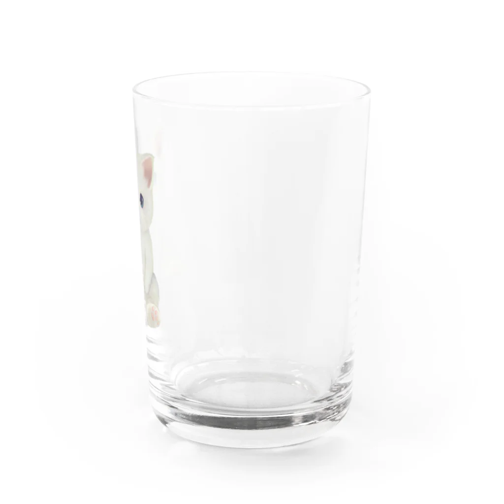 mikipurinのちょこんとにゃんこ。 Water Glass :right