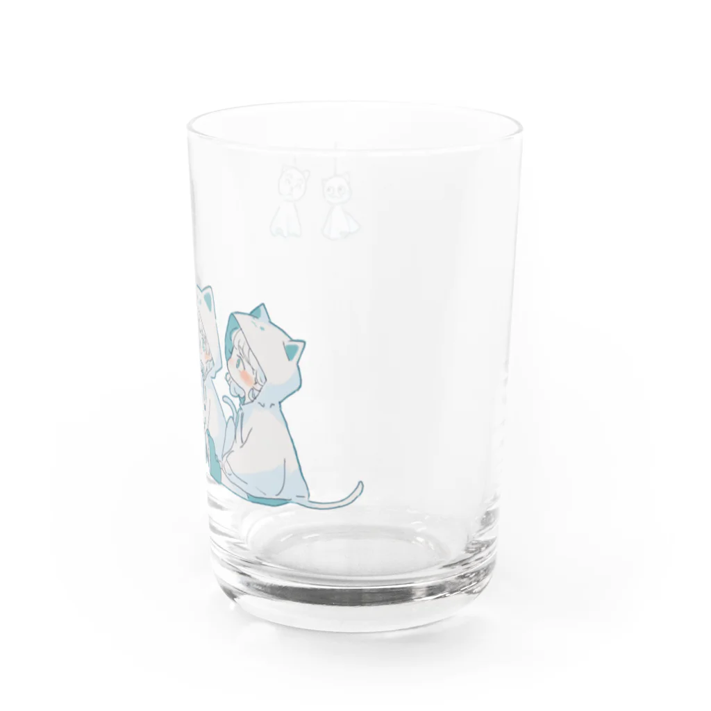 眩しいの晴れますように Water Glass :right