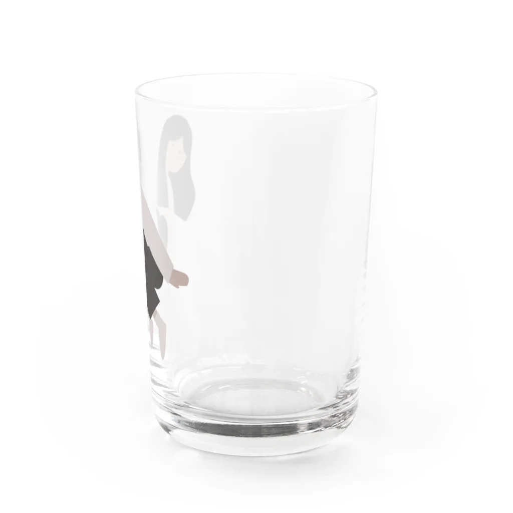 藻のおなご Water Glass :right