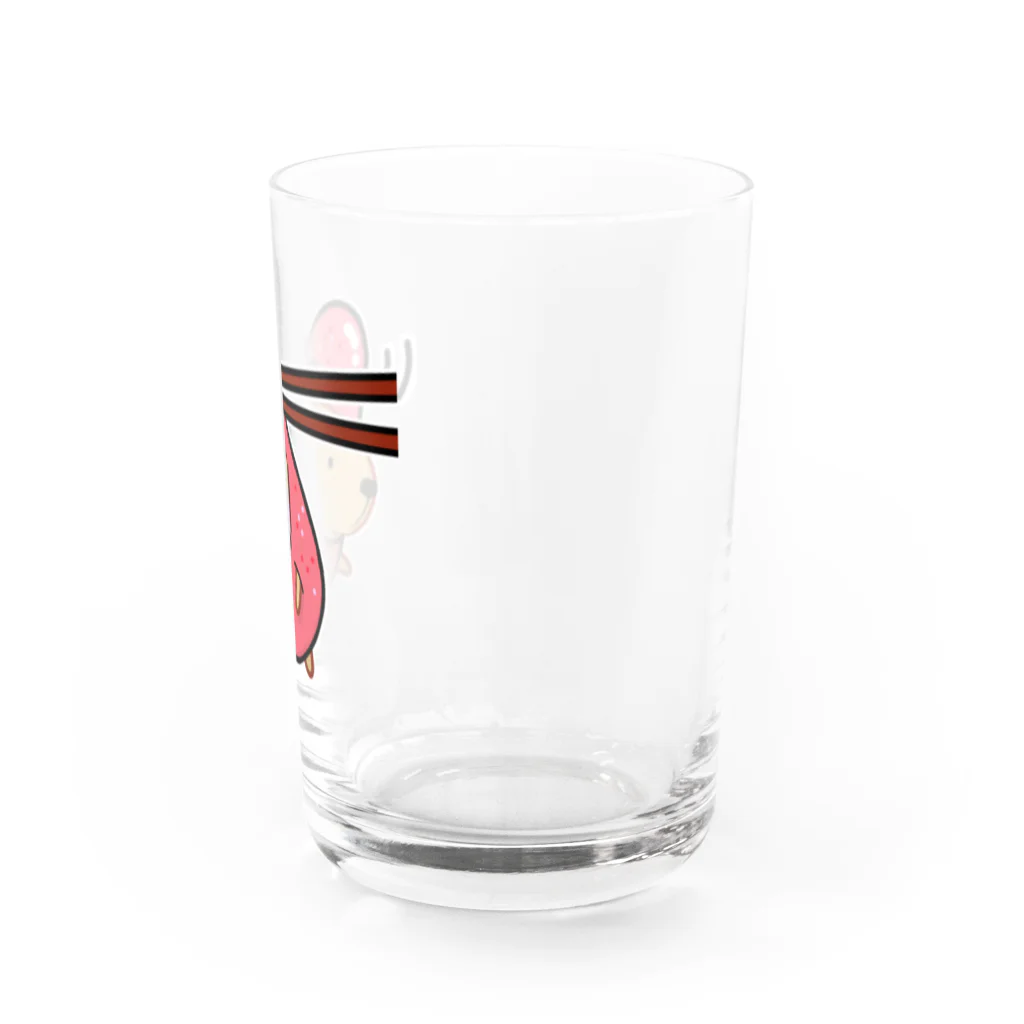 きゃぴばら倶楽部のきゃぴばらめんたいこ Water Glass :right