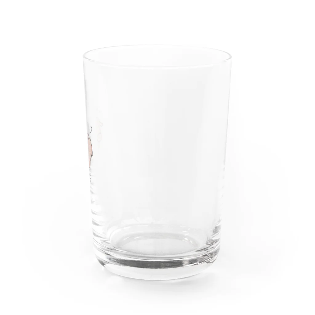 どうぶつらんどの子牛 Water Glass :right