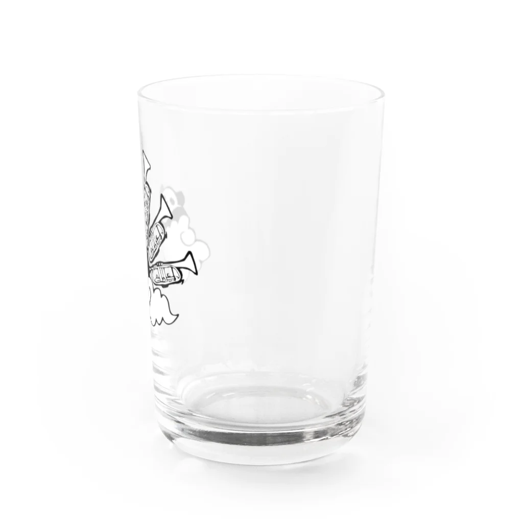 おしおちゃんのらっぱんだ Water Glass :right