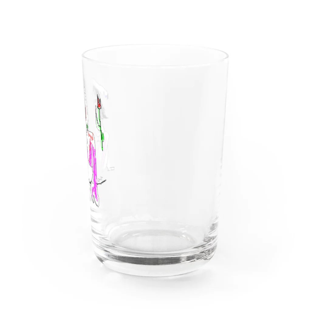 ナナコ・ザ・マテリアルのワキ染めガール Water Glass :right