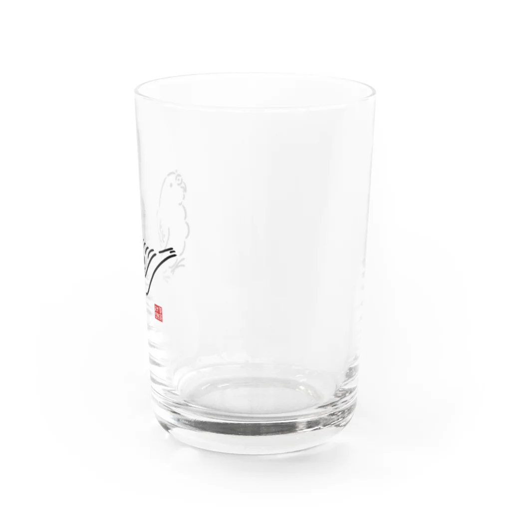 M.storeのアキクサインコグラス Water Glass :right