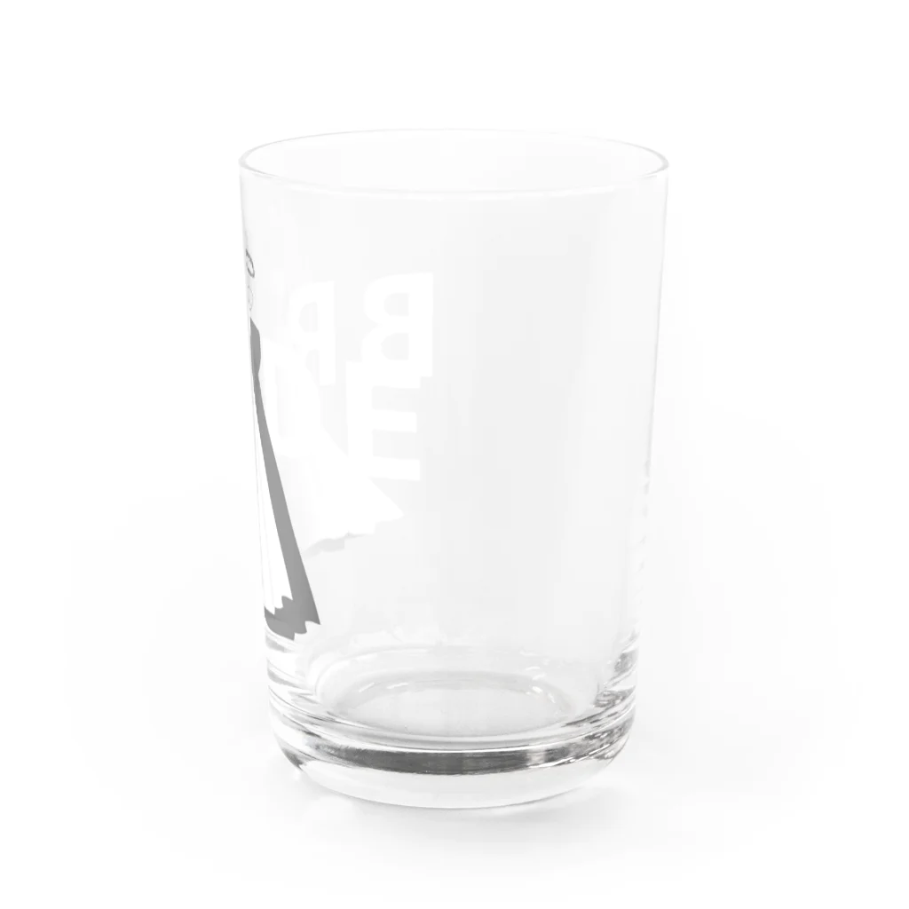 ペアTシャツ屋のシバヤさんのペア(BRIDE)ドレス_白_FW Water Glass :right