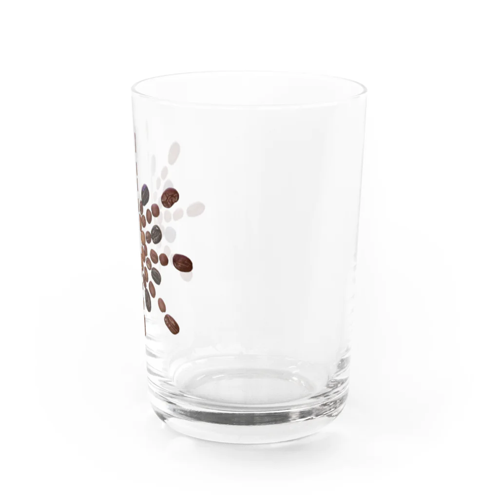 刻々珈琲のコーヒー豆花火 Water Glass :right