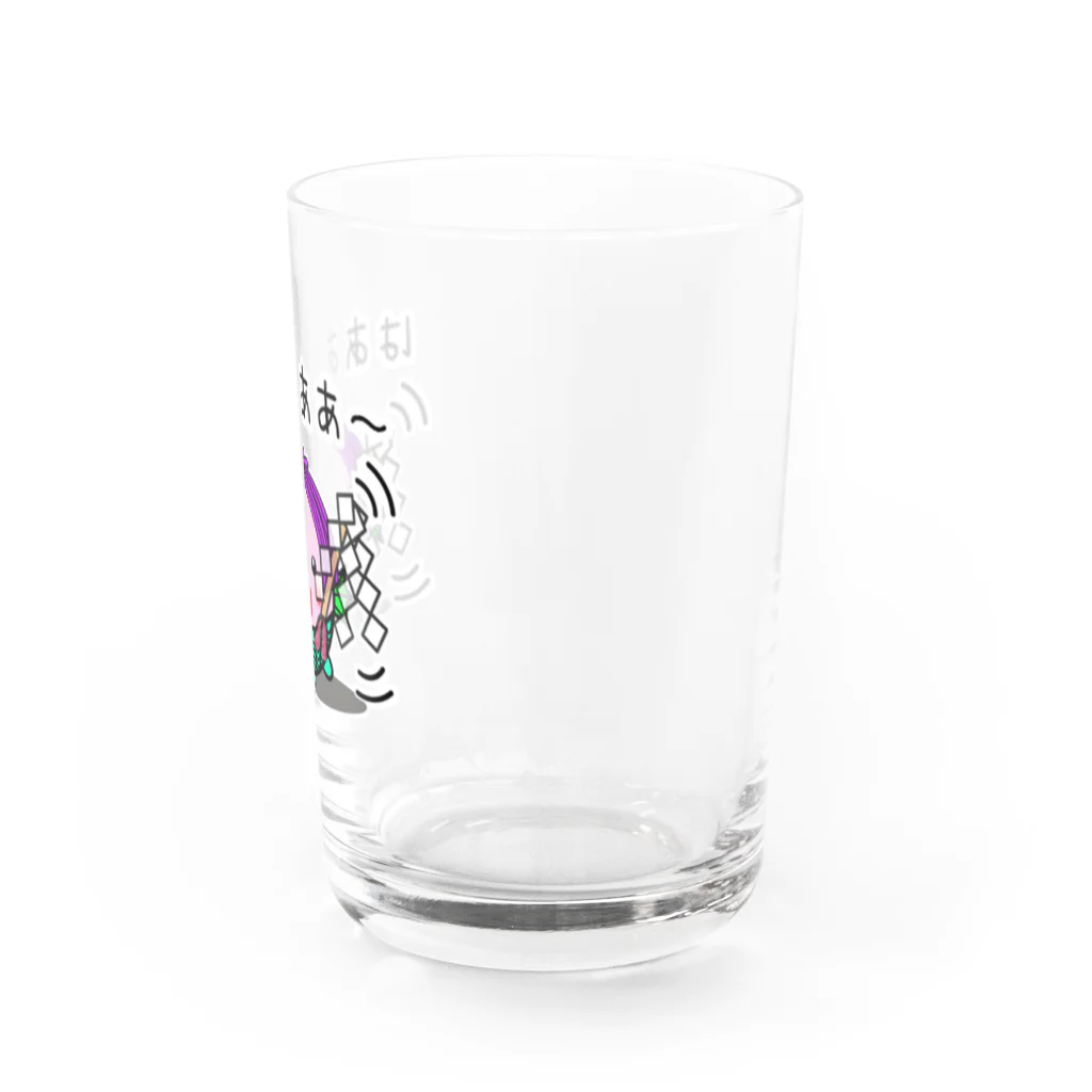 きゃぴばら倶楽部のアマビエさま【お祓い】 Water Glass :right