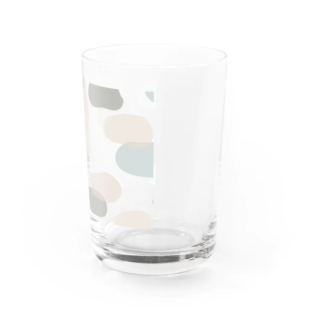 yugoro5の配色　まだら模様 Water Glass :right