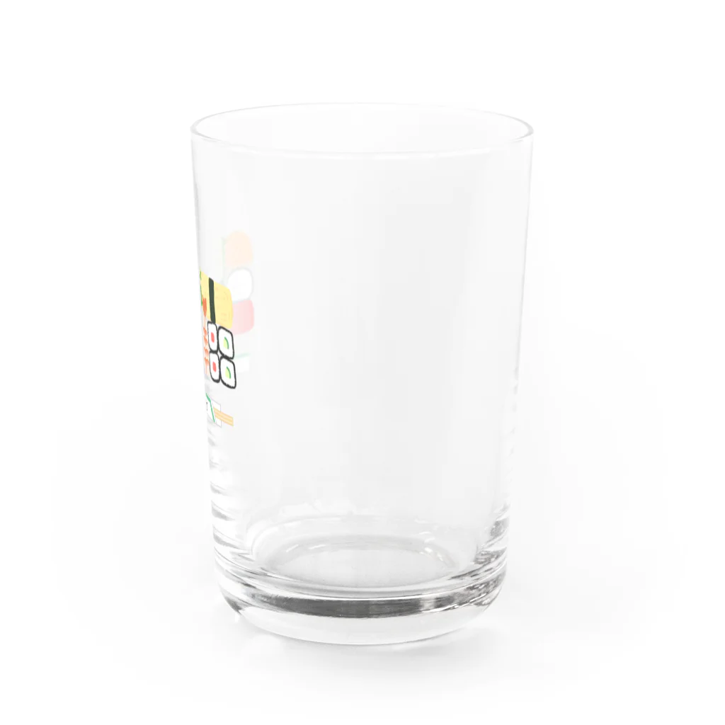 砂ずりの一人前お寿司 Water Glass :right