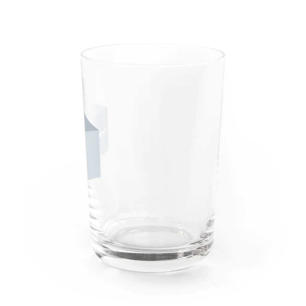 shop✴︎クリスチャングッズのシェマーイスラエル「聞け、イスラエルよ」　スクエアver Water Glass :right