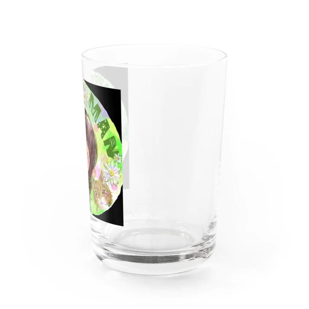 ぐりーんまんのぐりーんまん オリジナル Water Glass :right