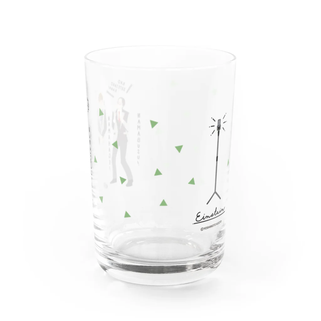 よしもと芸人オフィシャルショップのzakkaYOSHIMOTO アインシュタイン Water Glass :right