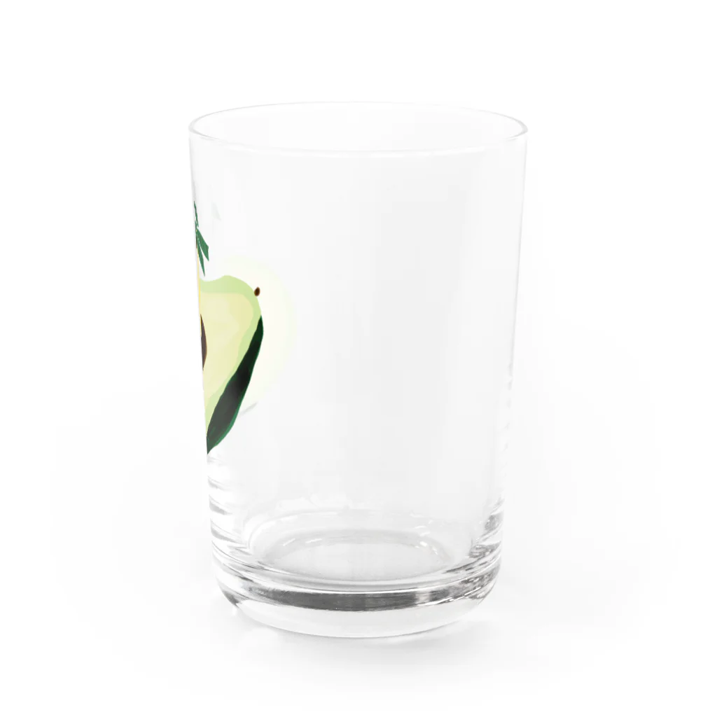 aki_ishibashiの楽園のアボガド Water Glass :right