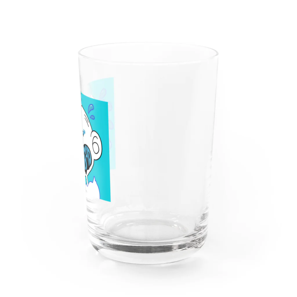 白子のアメリカの少年（悲） Water Glass :right