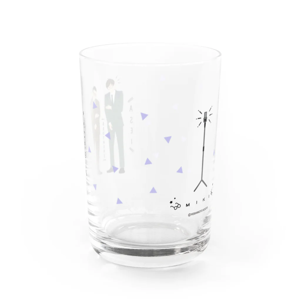 よしもと芸人オフィシャルショップのzakkaYOSHIMOTO ミキ Water Glass :right