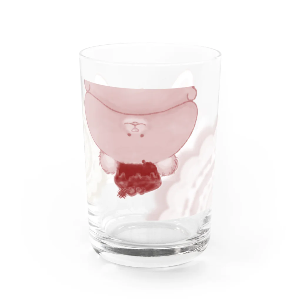 どるちぇ＊うさぎの《アンティークカラー》＊ふわあま*どるちぇうさぎ&べあ＊ Water Glass :right