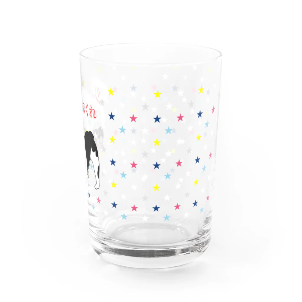 yminaminのジュースくれ星ドット Water Glass :right