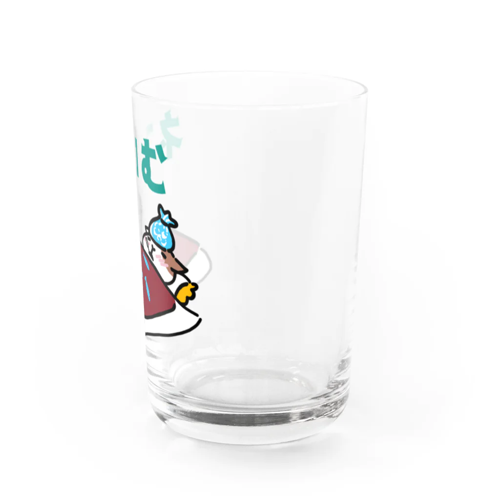 K′z SHOPの寝込むネコ Water Glass :right
